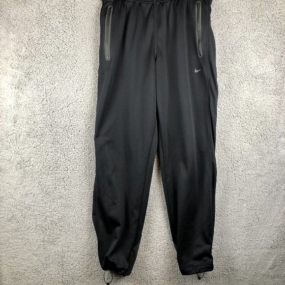 Nike Other - Nike Mens Therma-Fit Nylon Jogger Training Pants Size L Ankle Drawstrings
